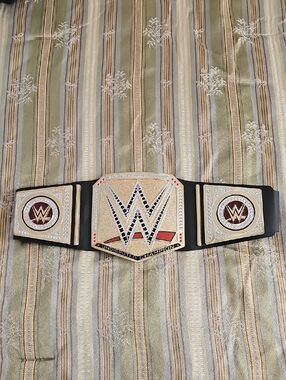 WWE Replica Championship Belt - Gold, Black, Red